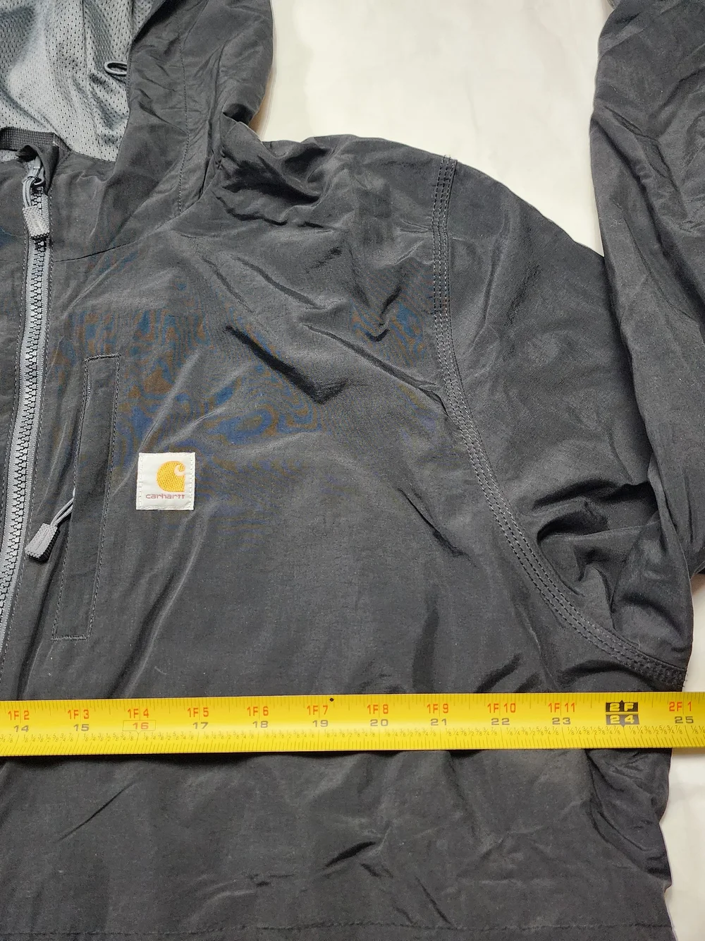 Carharrt Women's Rain Defender Relaxed Fit Lightweight Black Coat Size 2xlarge